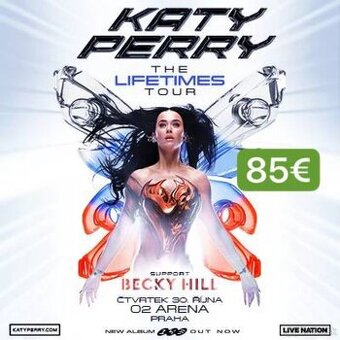 Katy Perry O2 Praha