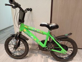 Detský bicykel a odrazadlo