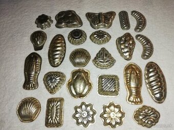 Staré vianočné formičky na čokoládu