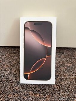 Predám iPhone 16 Pro 256 GB púštny titán Desert Titanium