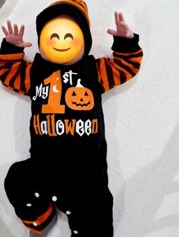 Oblečenie pre bábätko na Halloween