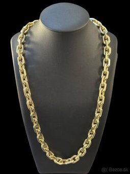 Zlatá reťaz - retiazka Pilka, 14k zlato 585
