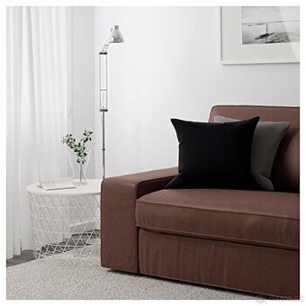 IKEA Kivik rohová 2,6 m (borred - hnedá)