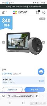 Ezviz CP4 smart kukatko v zaruke nove PC 189 EUR Hikvision