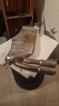 Audi výfuk s tlmičom