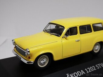 Predám zberateľský model Škoda 1202 STW , 1:43