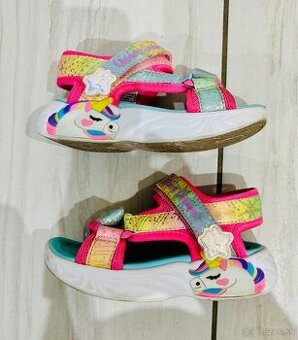 Dievčenské sandále zn. Skechers