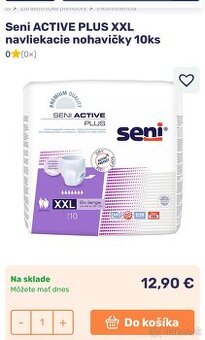 Navliekacie plienkové nohavičky pre dospelých