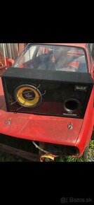 Subwoofer Audio system x12 + zosilovač Audio system Co-650.1 - 1