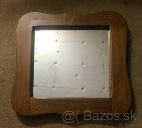 Pekné drevené zrkadlo - 1