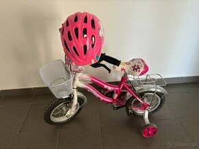 Detsky bicykel ruzovy