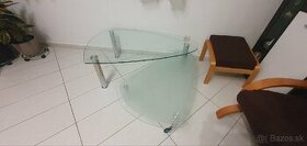 Konferenčný stolík sklenený - 1