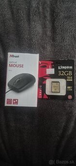 Myš na PC,+SD karta - 1