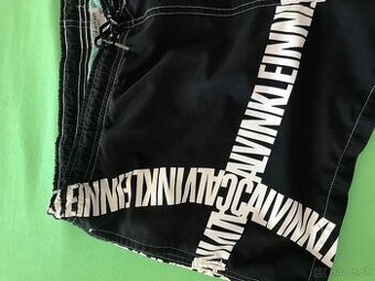 CALVIN KLEIN originál black pánske plavky L/XL