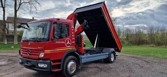 MERCEDES ATEGO 1624 TROJSTRANNÝ SKLÁPAČ + HYDR. RUKA