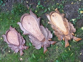 Podložky,štítky,podststavce pod parožie,trofeje,zhody