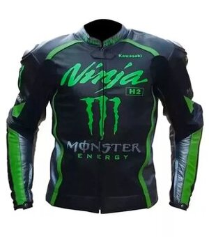 Moto Kožená Bunda Kawasaki Ninja Monster
