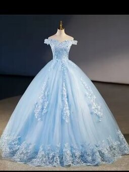 Princeznovské slávnostné šaty M / 38/10👗