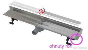 Alcadrain odtokovy zlab - ku stene - 1