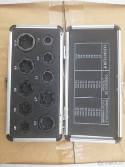 Sada na uvoľnenie poškodených skrutiek