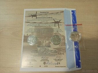 10 eur Slovensko 2018 - Nenásilný spontánny odpor občanov pr