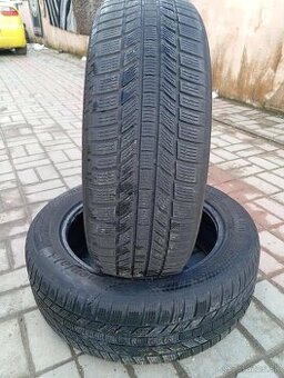 Predám 2ks pneumatiky 215/55r17 zimne