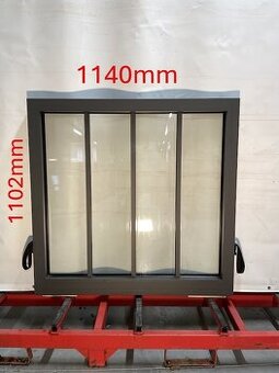 Nové hliníkové fixné okno