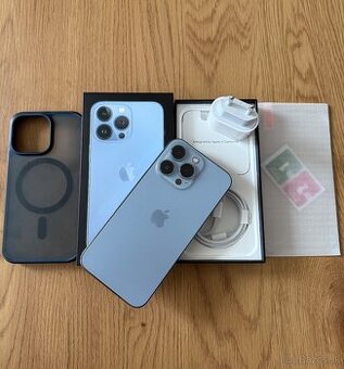 iPhone 13 Pro 256 gb Sierra Blue v záruke + príslušenstvo - 1