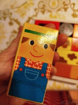 Zvukové kocky Farma Vilac