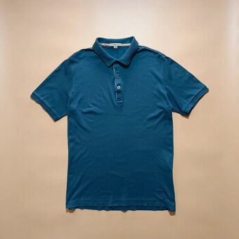 Burberry Brit modrá polokošeľa s krátkym rukávom M