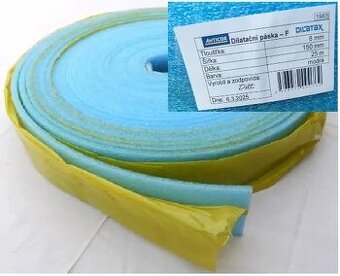 Dilatačný pás,podlahové kúrenie, podlahovka