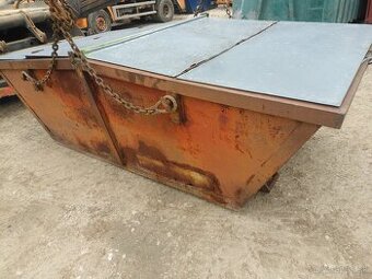 Reťazový kontajner 5m3 so strechou