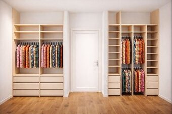 Vstavaná skriňa 160x60x260