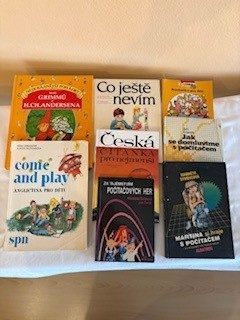 Detské knihy v českom jazyku - rozprávky, angličtina...