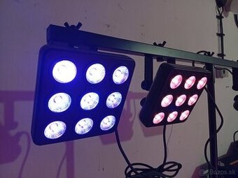Nové LED par svetlá 9x10W