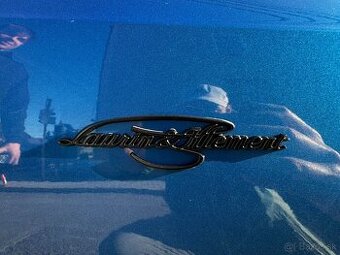 Laurin & Klement nápisy čierne lesklé