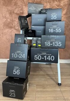 Predám FUJI X-T2 + sklá FUJINON rôzne ohniská