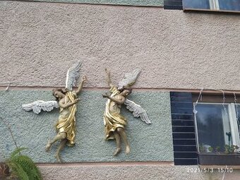 Oltárne Anjeli-Zlaté alebo farebné