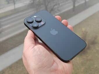 Apple iPhone 14 Pro 128GB Space Black, ako nový, komplet,82%