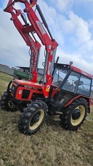 Zetor 7745 s tp ( s ceelnym naakladacom)