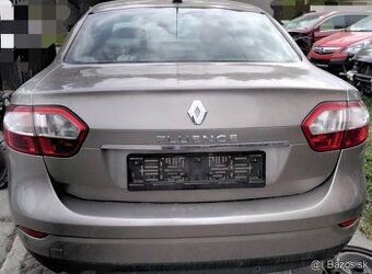 Renault Fluence 1.5 dCi 2012 predám ZADNÁ KAPOTA, MOTOR K9K