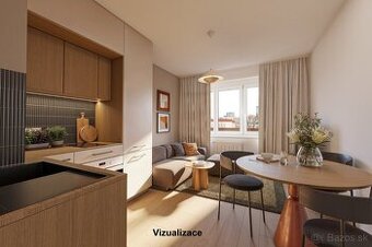 Prodej útulného bytu 2+kk před rekonstrukci, Michle, Praha 4