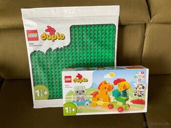 Lego Duplo vlak a podlozka