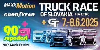 Predam vstupenku Truck Race of Slovakia