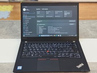 Lenovo T490 i5 16GB/256GB SSD FHD repas výborný stav