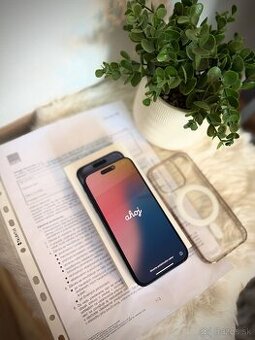 Predám Apple iPhone 15 PRO 128GB, AKO NOVÝ, ZÁRUKA SK