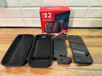 Predám Nintendo Switch 2 + 15 hier + obal a záruka