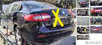 Renault Fluence 1.6 2015 predám MOTOR K4M V8, DVERE, MOTOR K