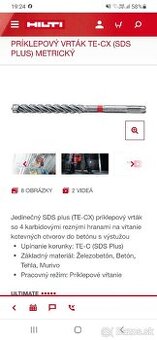 Hilti vrtaky