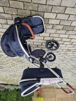 Kočík Moon Resea S(dvojkombinacia) + Fusak + taška